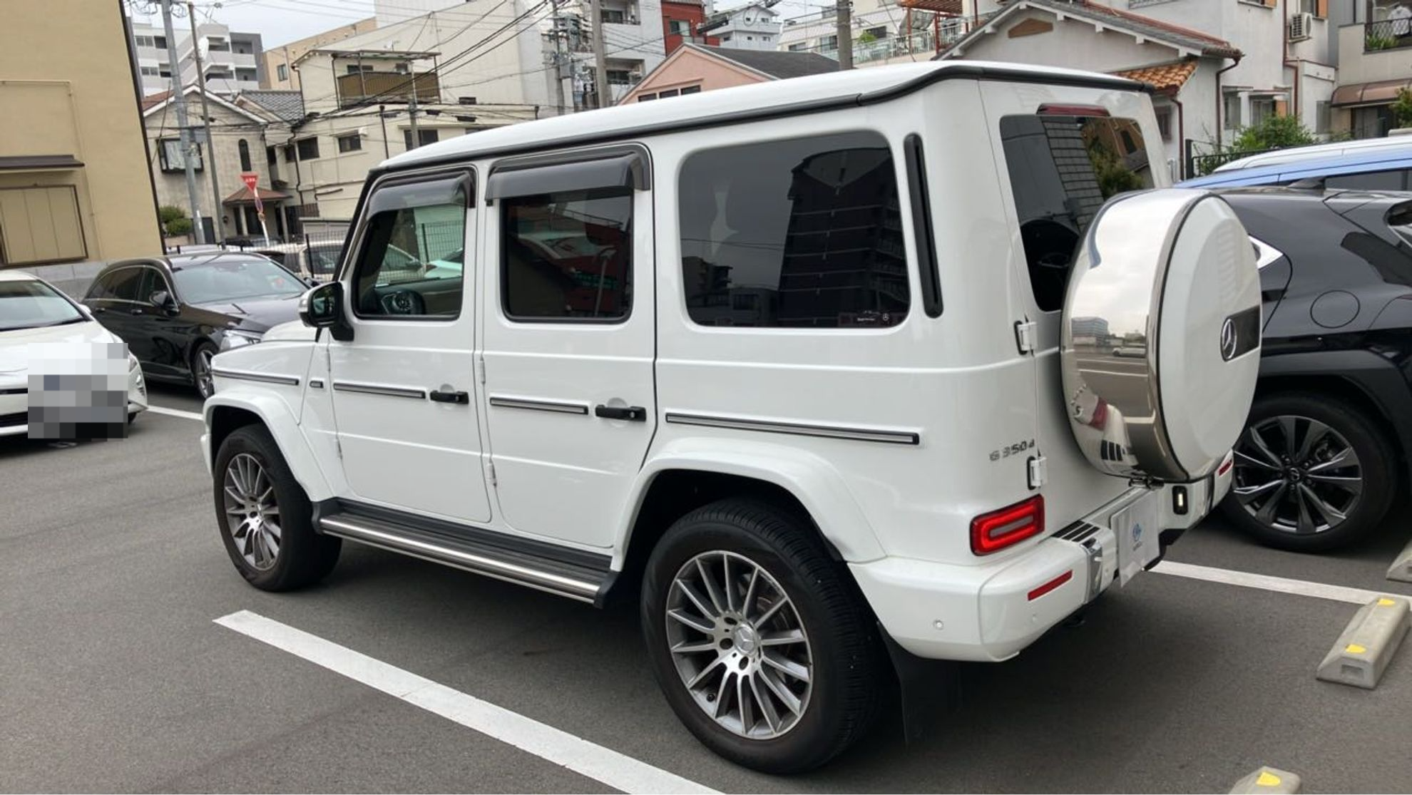 外装左後方