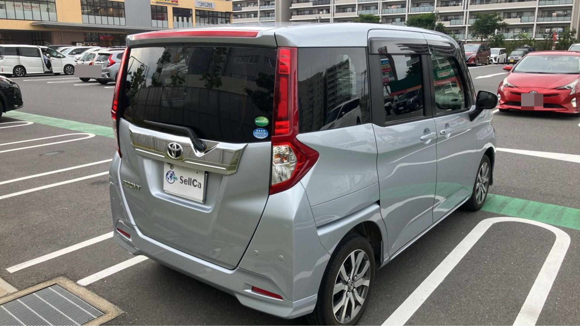 外装右後