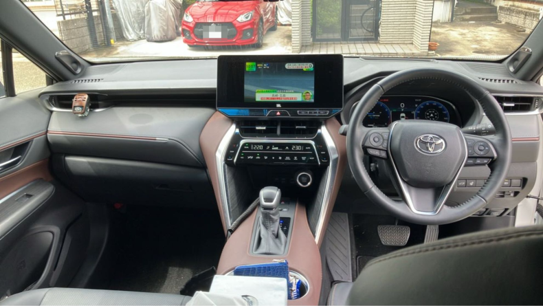 内装インパネ全体