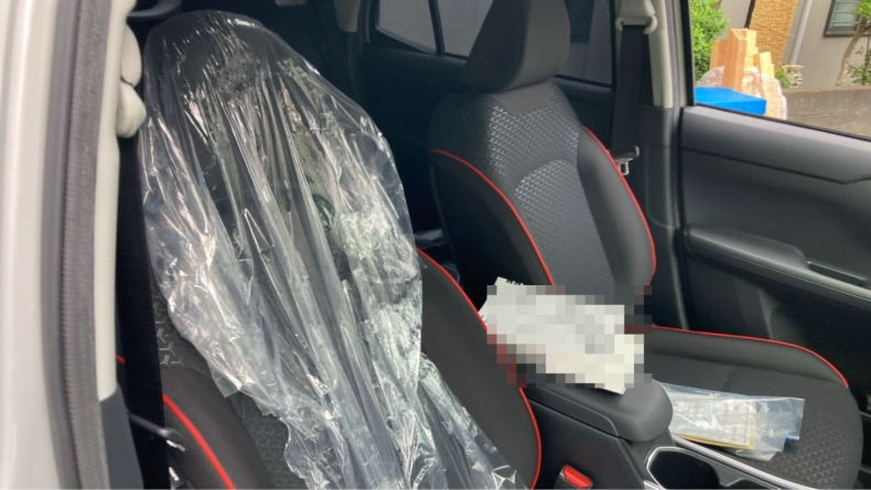 内装前方シート