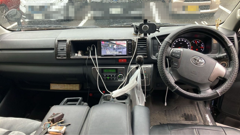 内装インパネ全体