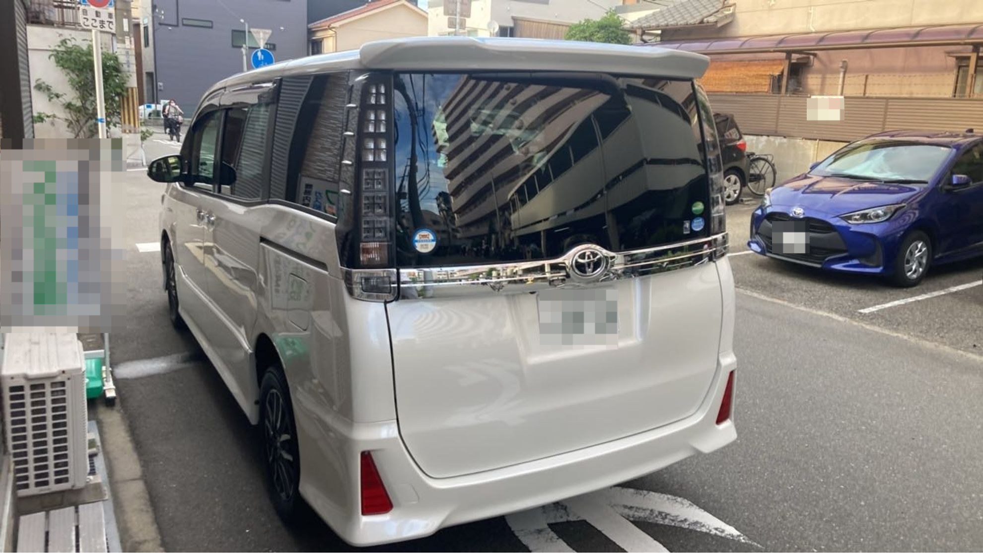 外装左後方