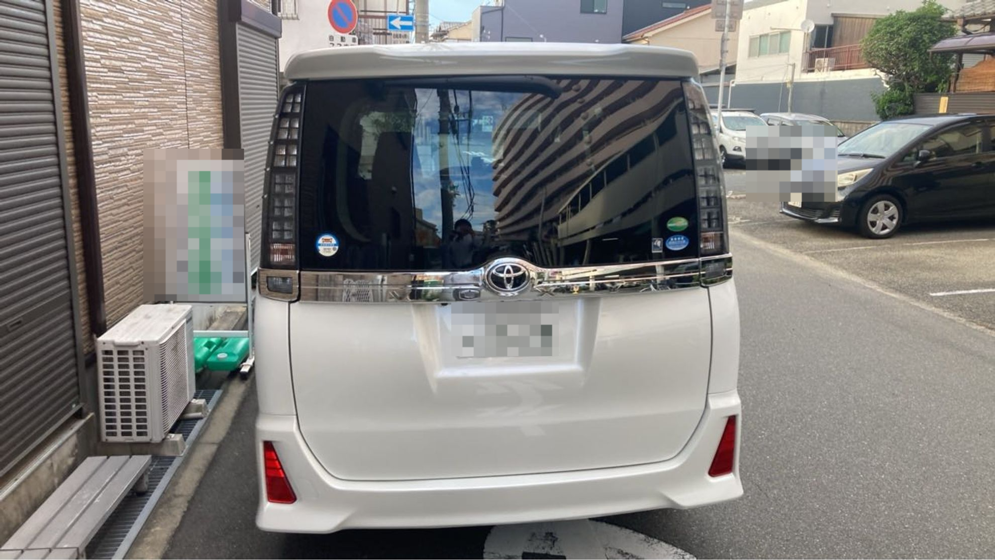 外装後方