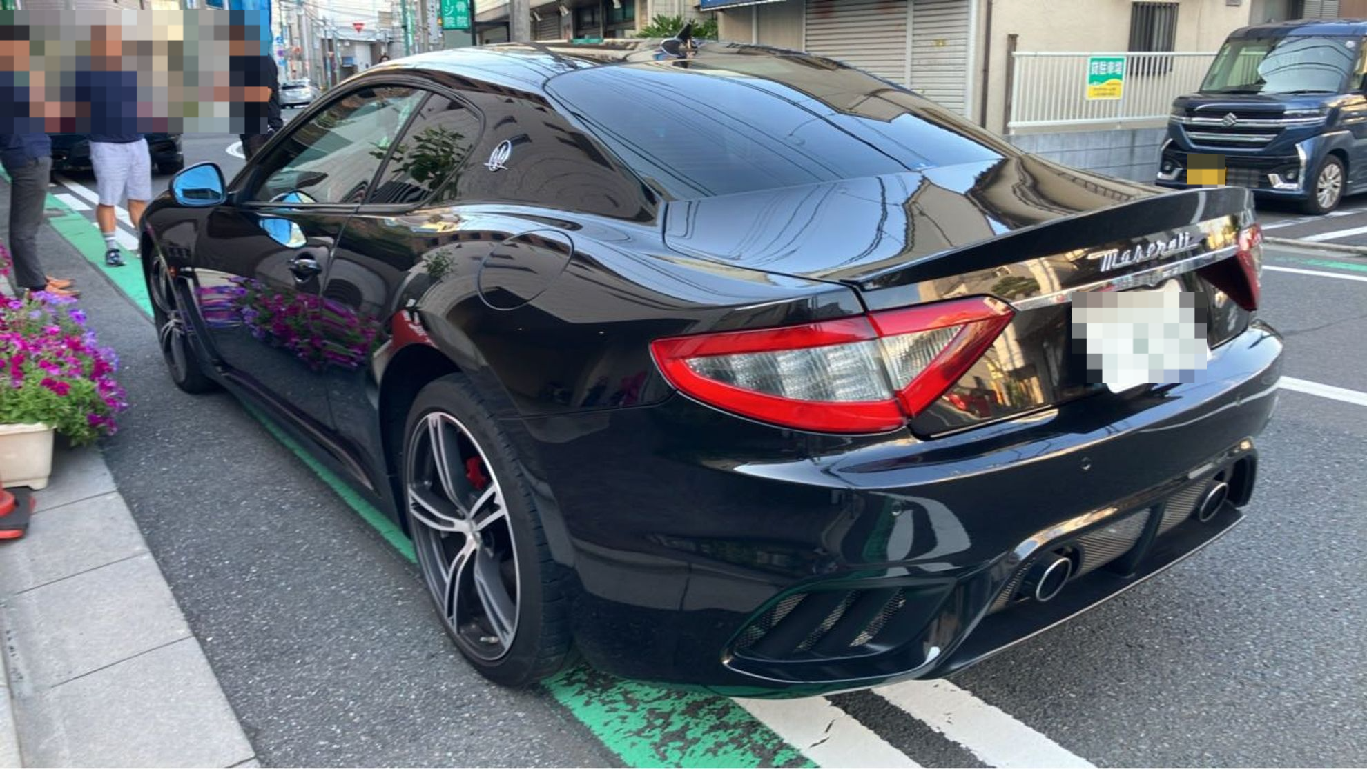 外装左後方
