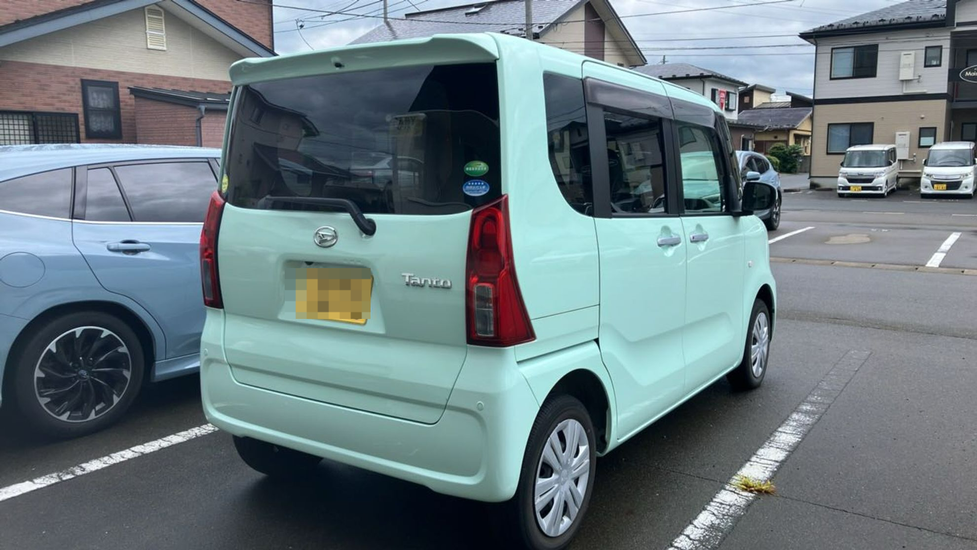 外装右後