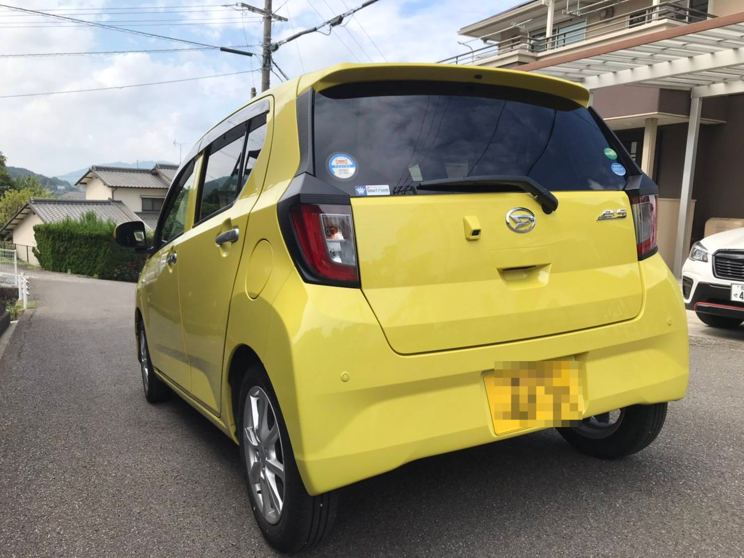 外装左後方