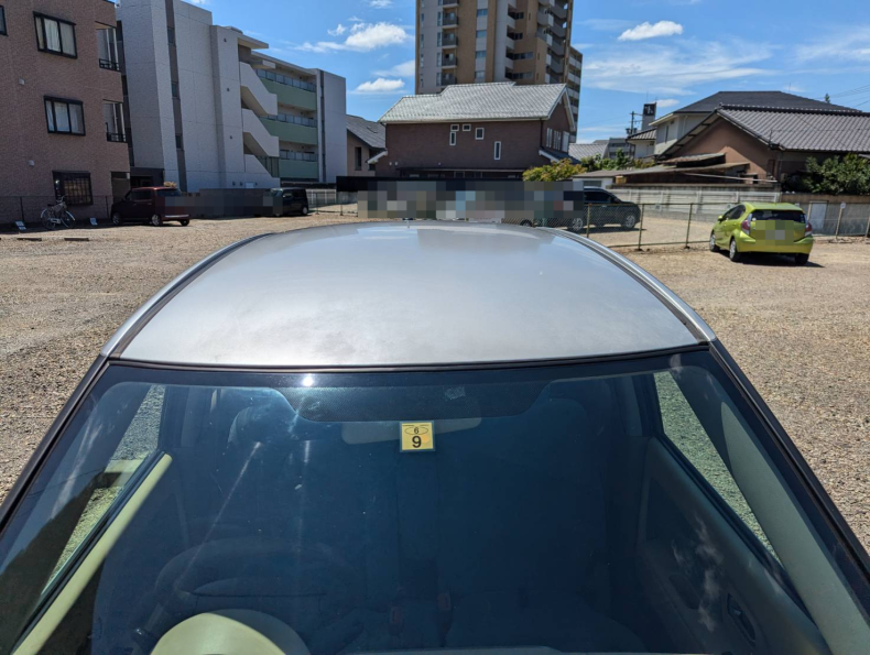 正面ルーフ