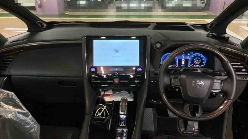 内装インパネ全体