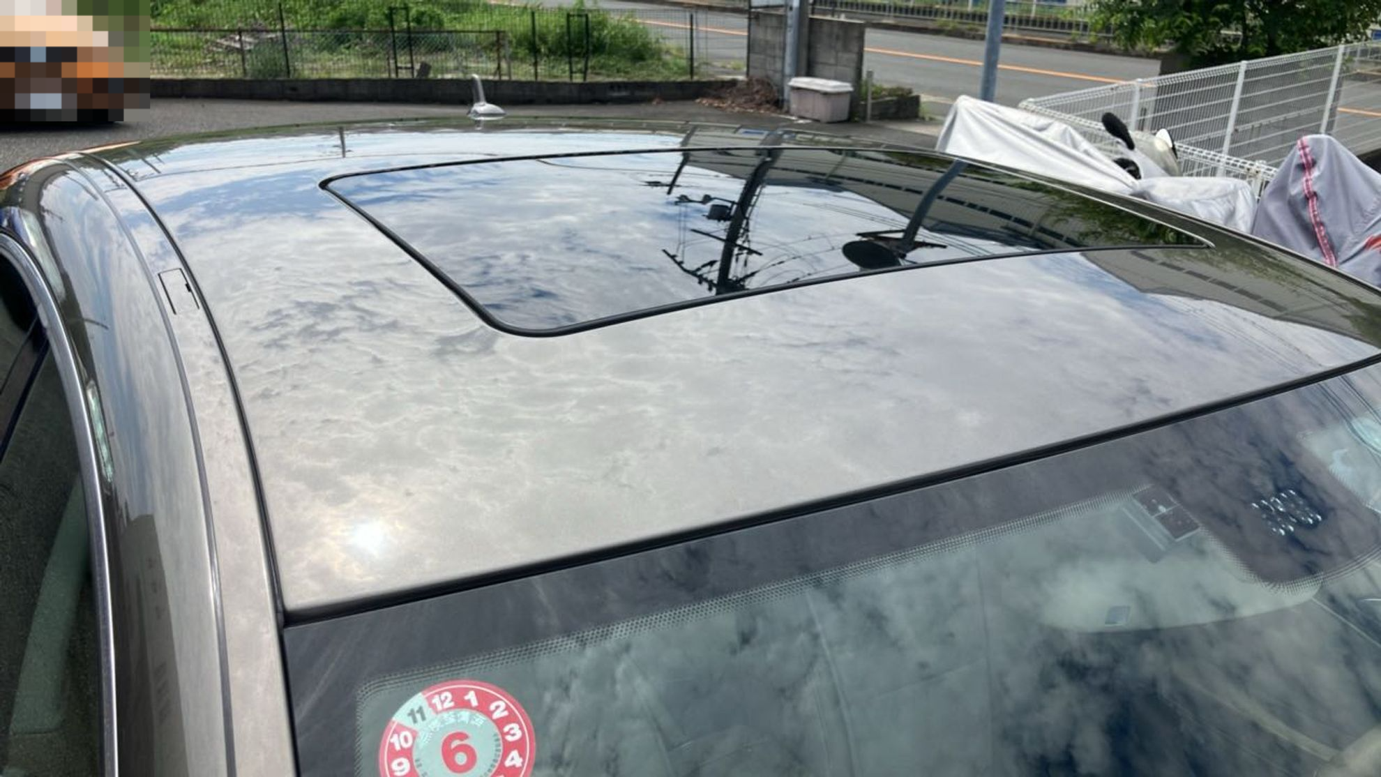 正面ルーフ
