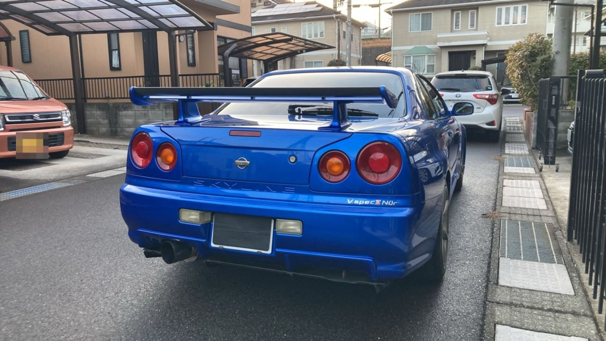 外装右後