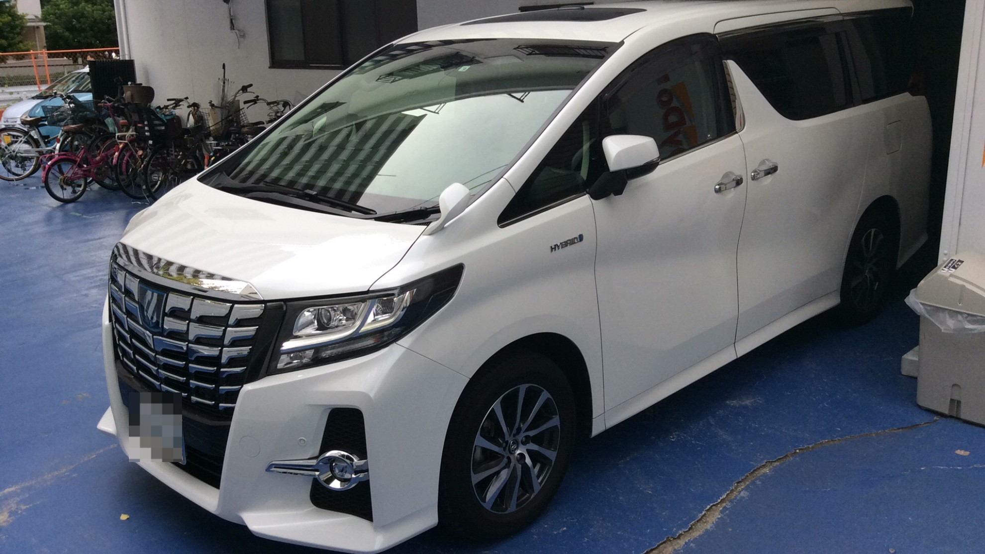 トヨタ アルファードハイブリッドの売買実績画像