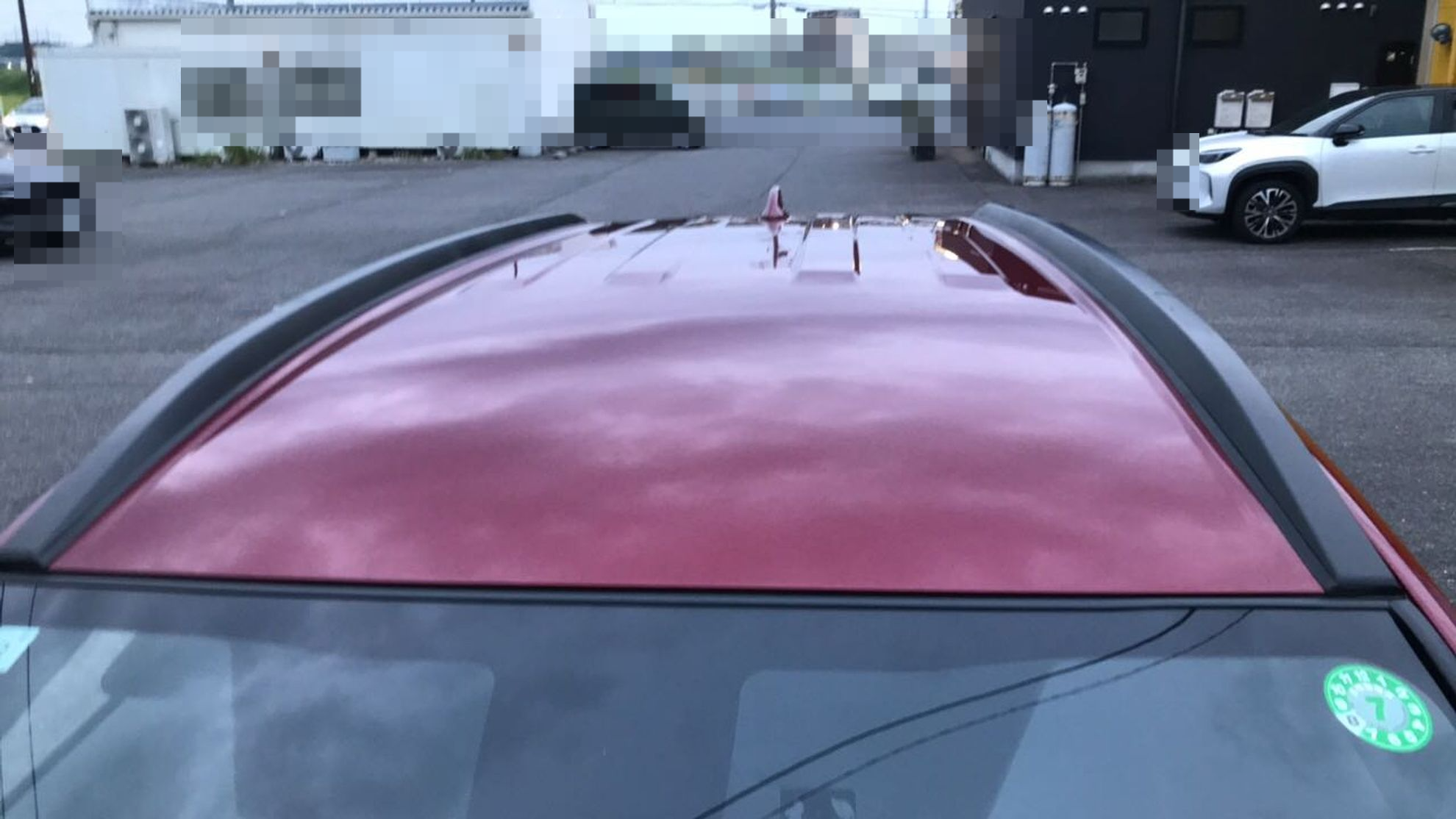 正面ルーフ