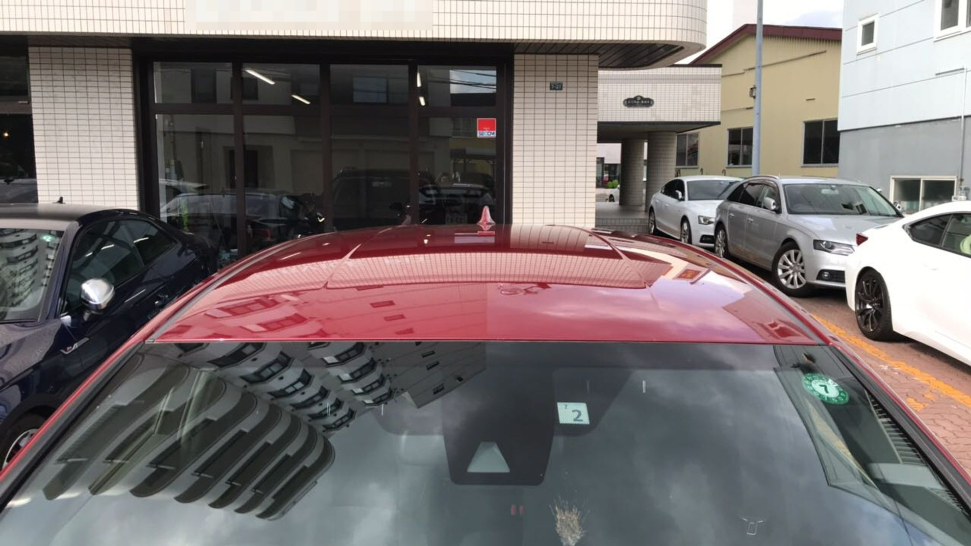 正面ルーフ