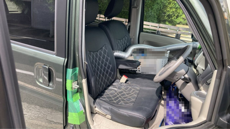 内装前方シート