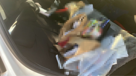 内装後方シート