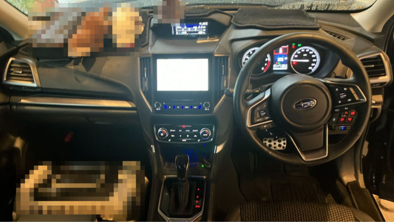 内装インパネ全体