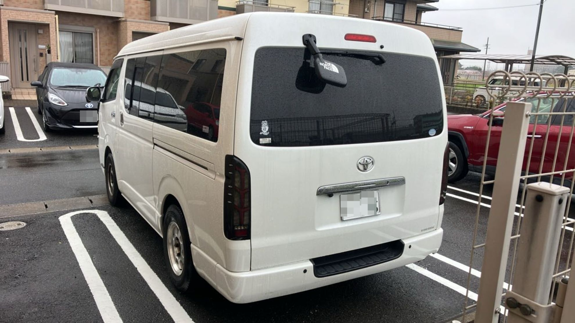 外装左後方