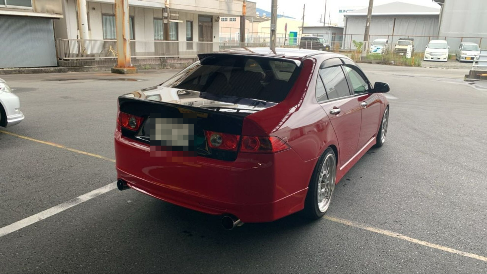 外装右後