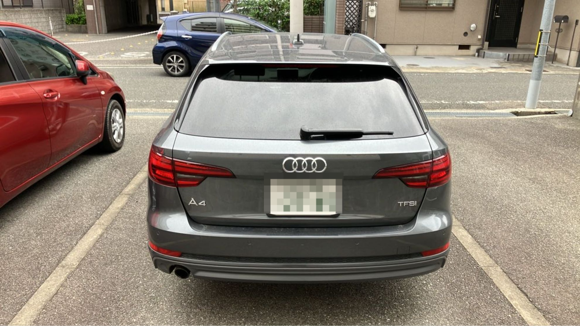 外装後方
