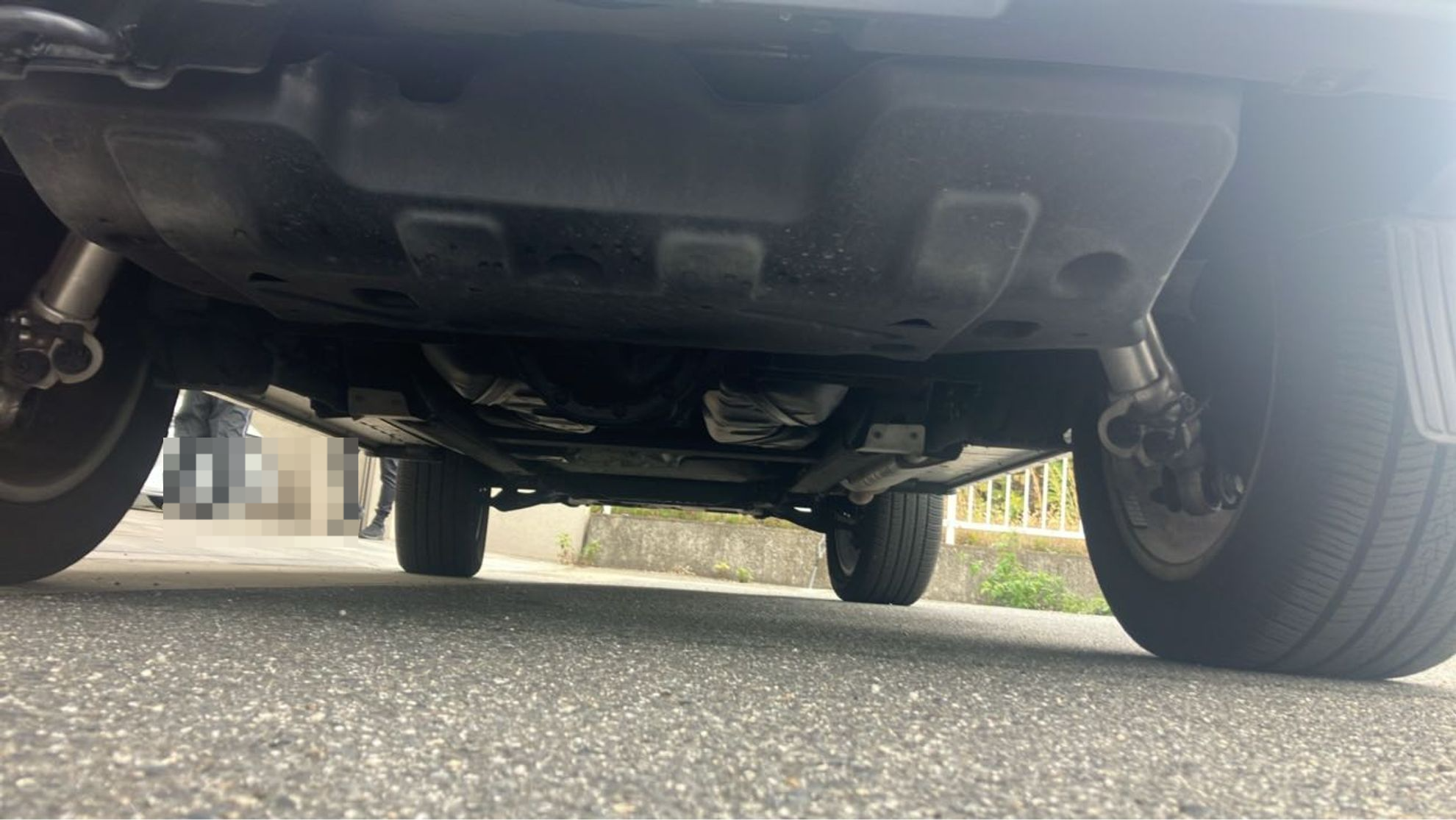 裏面足回り