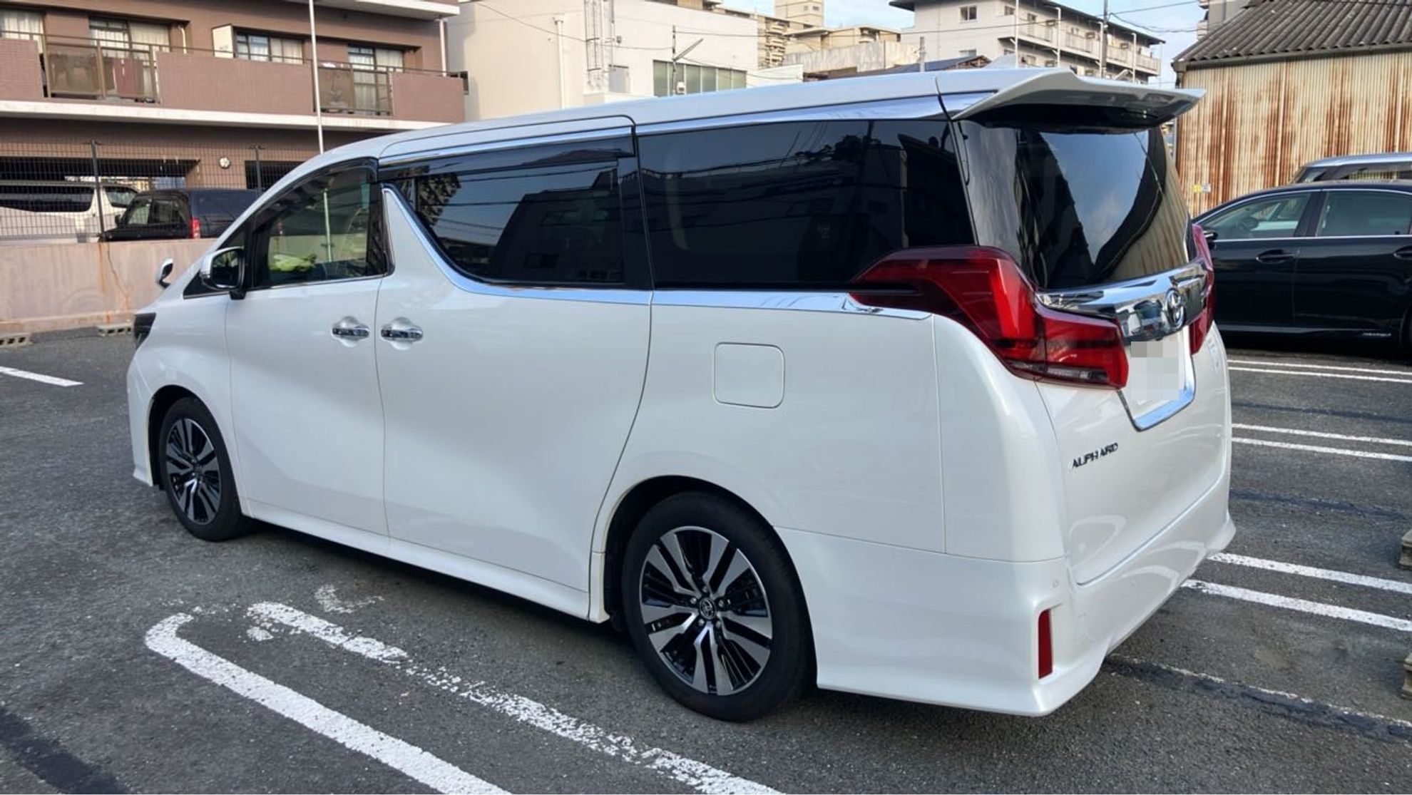 外装左後方