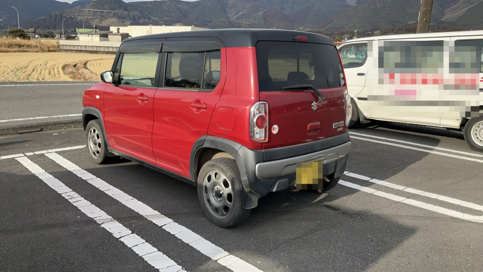 外装左後方