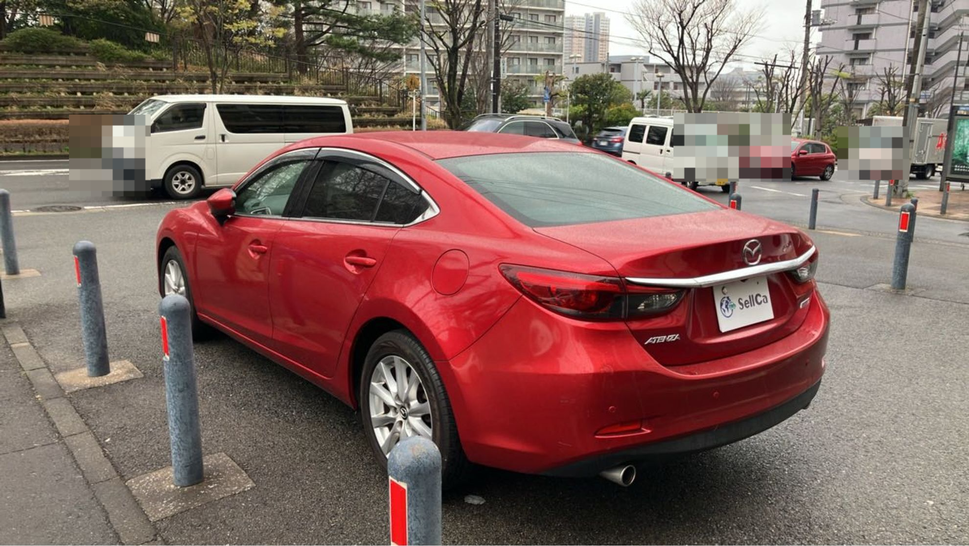 外装左後方