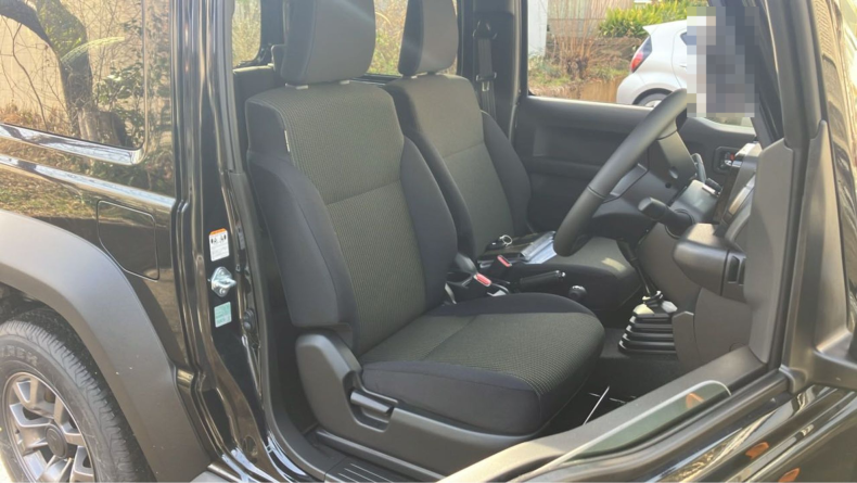 内装前方シート