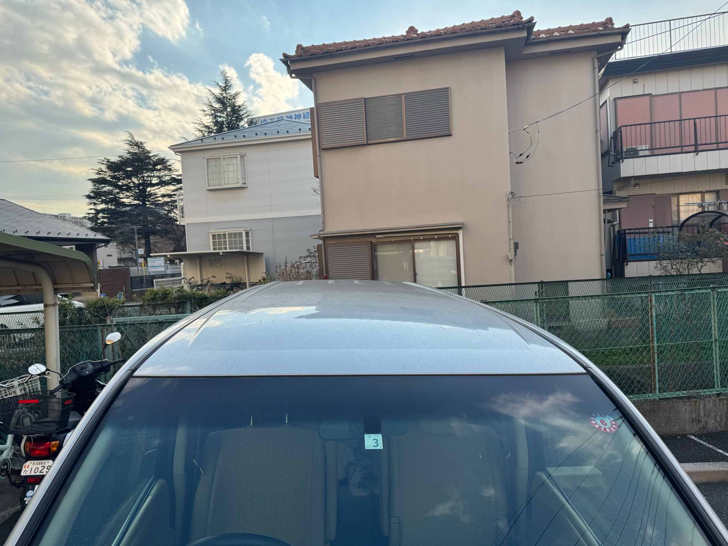 正面ルーフ