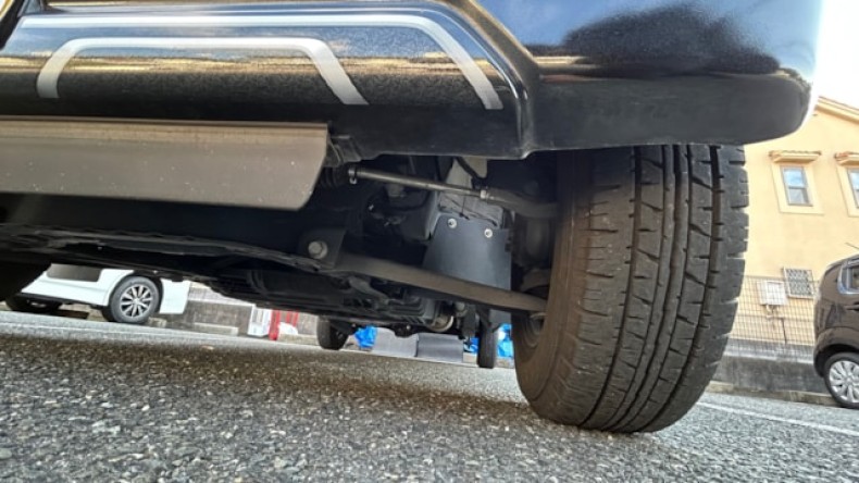 タイヤホイール後