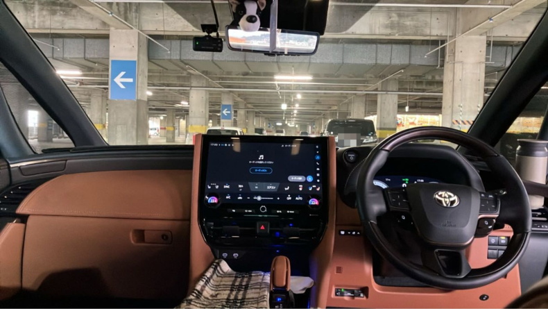 内装インパネ全体