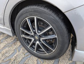 タイヤホイール後