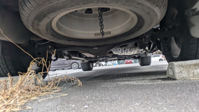 裏面足回り