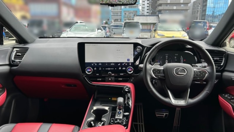 内装インパネ全体