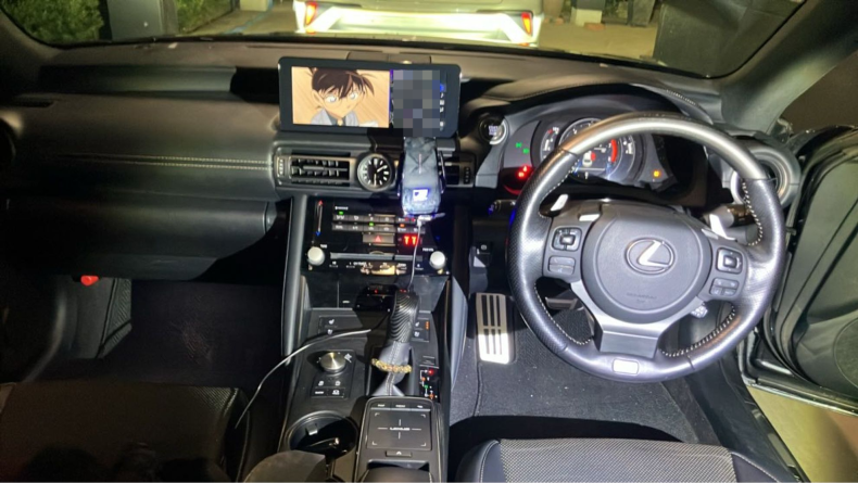 内装インパネ全体