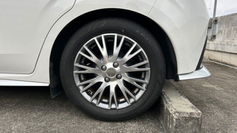 タイヤホイール後