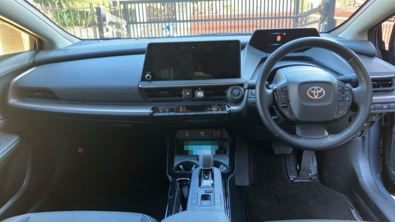 内装インパネ全体