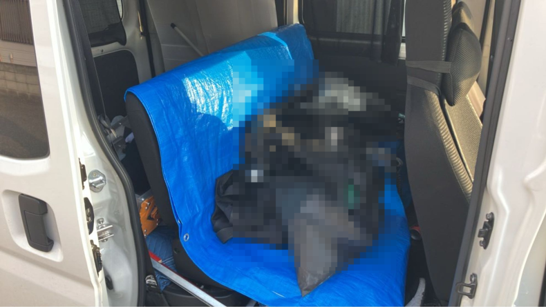 内装後方シート