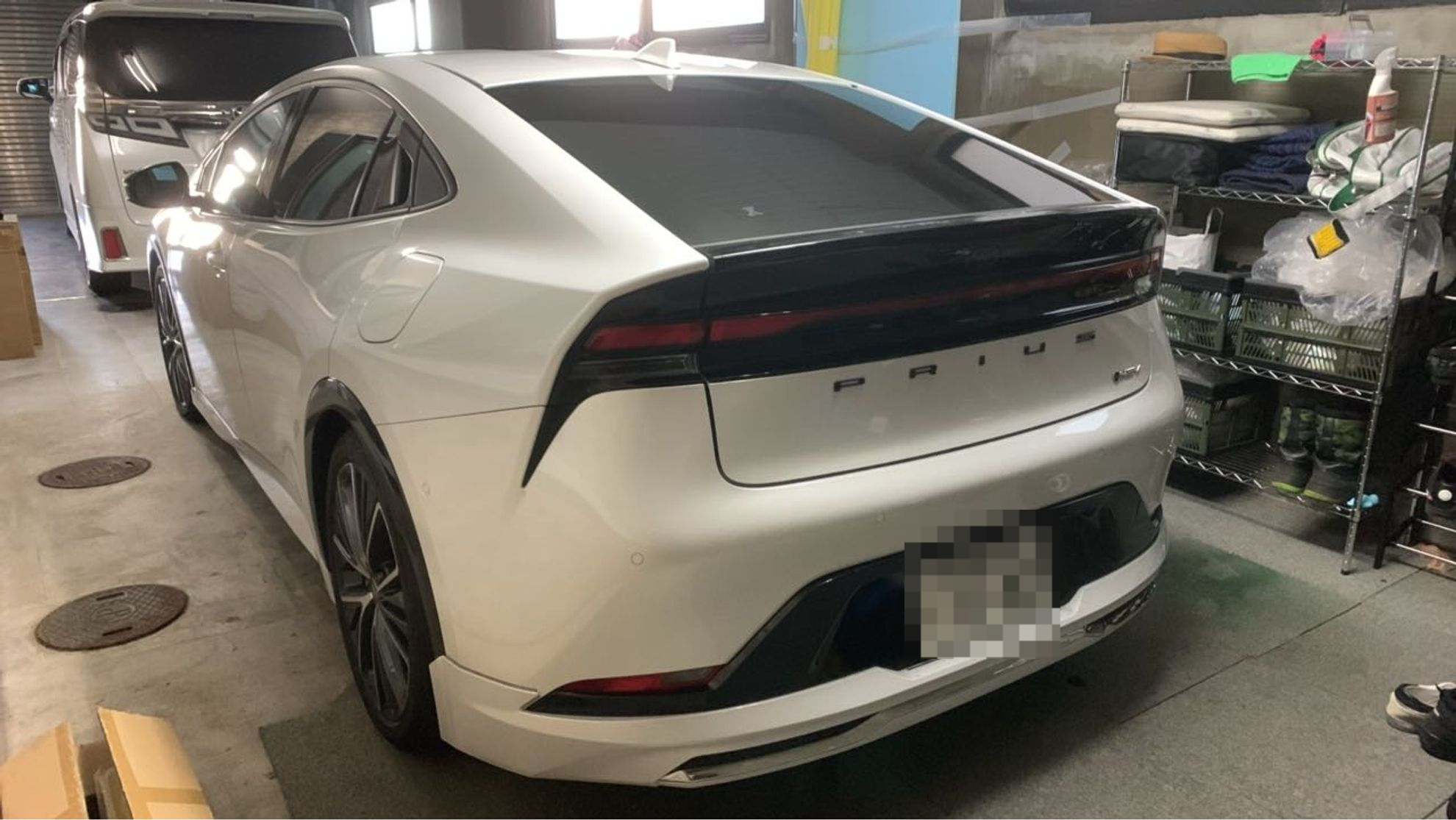 外装左後方