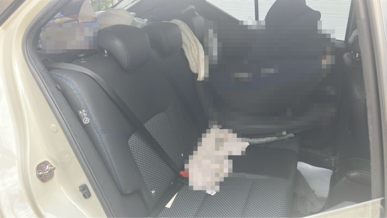 内装後方シート