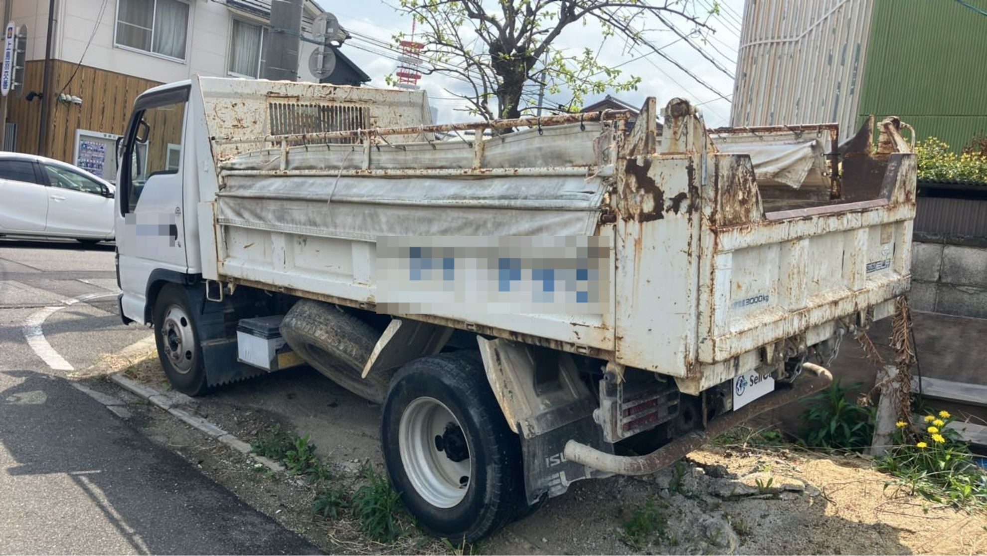 外装左後方