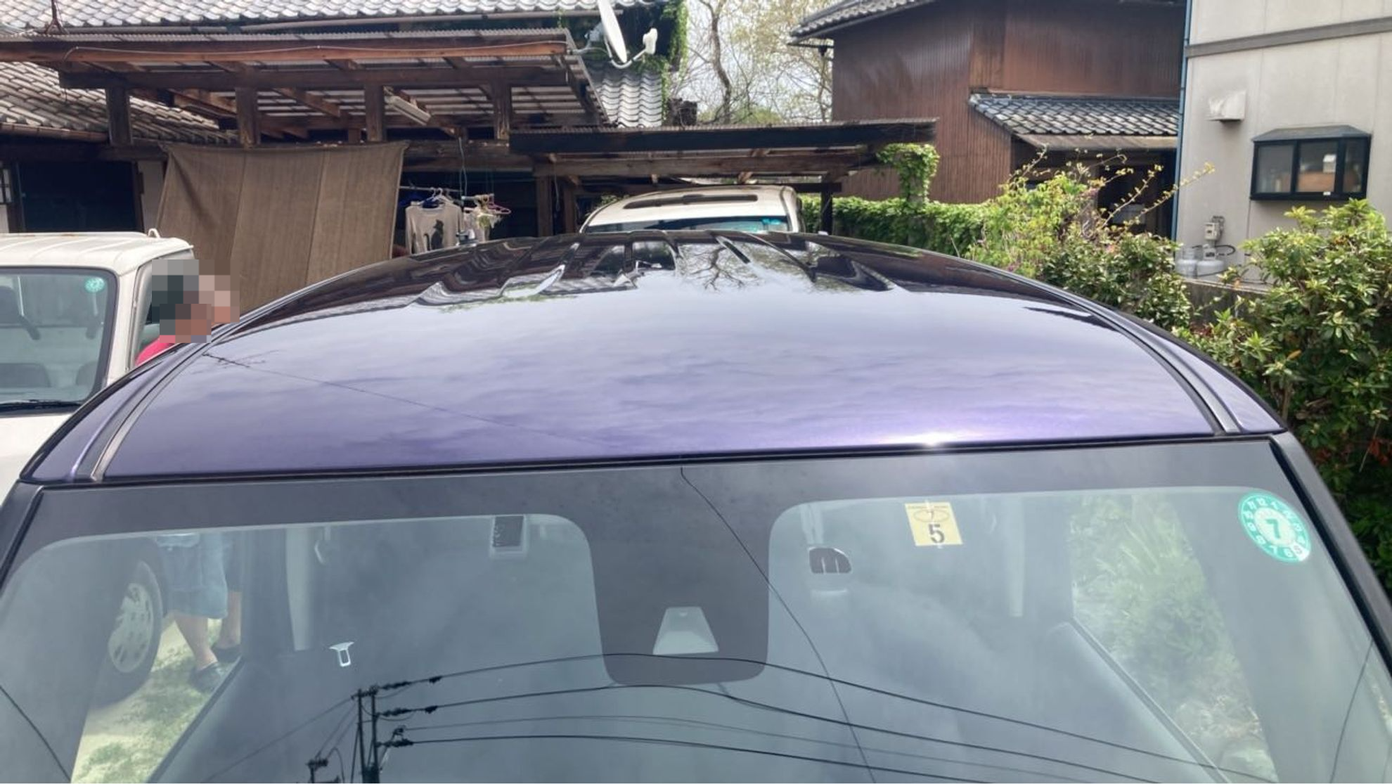 正面ルーフ