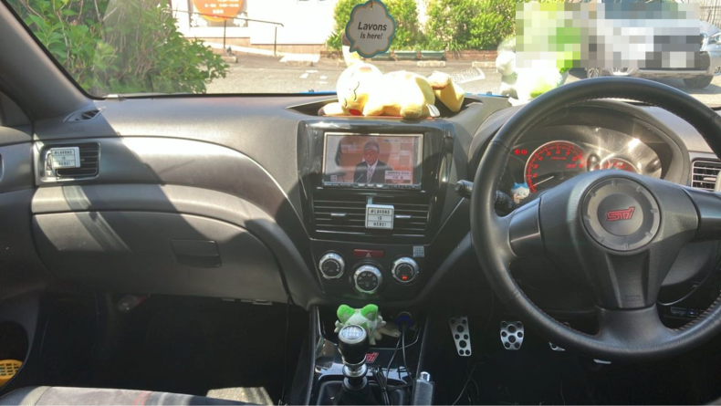 内装インパネ全体