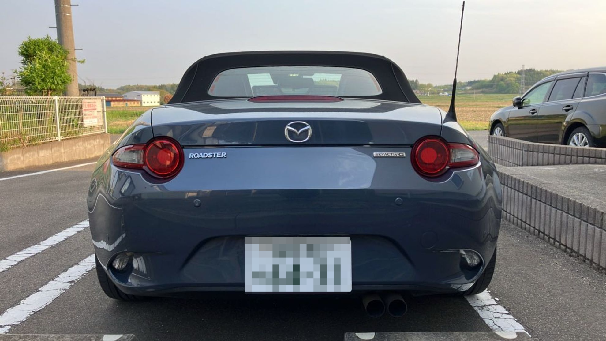 外装後方