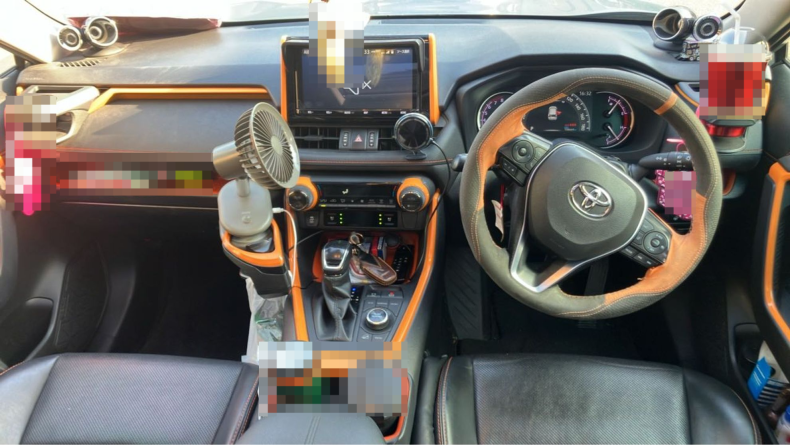 内装インパネ全体