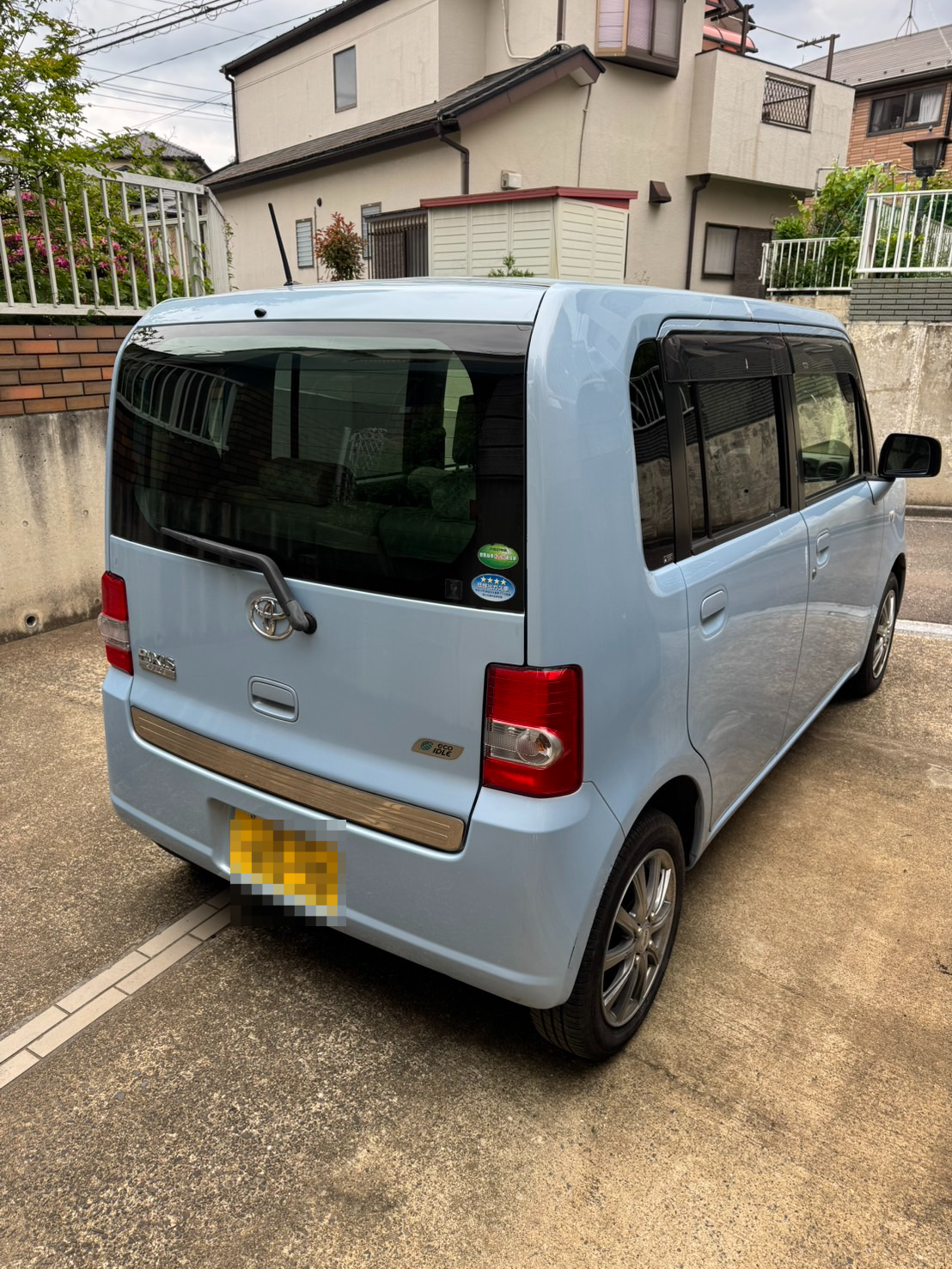 外装右後