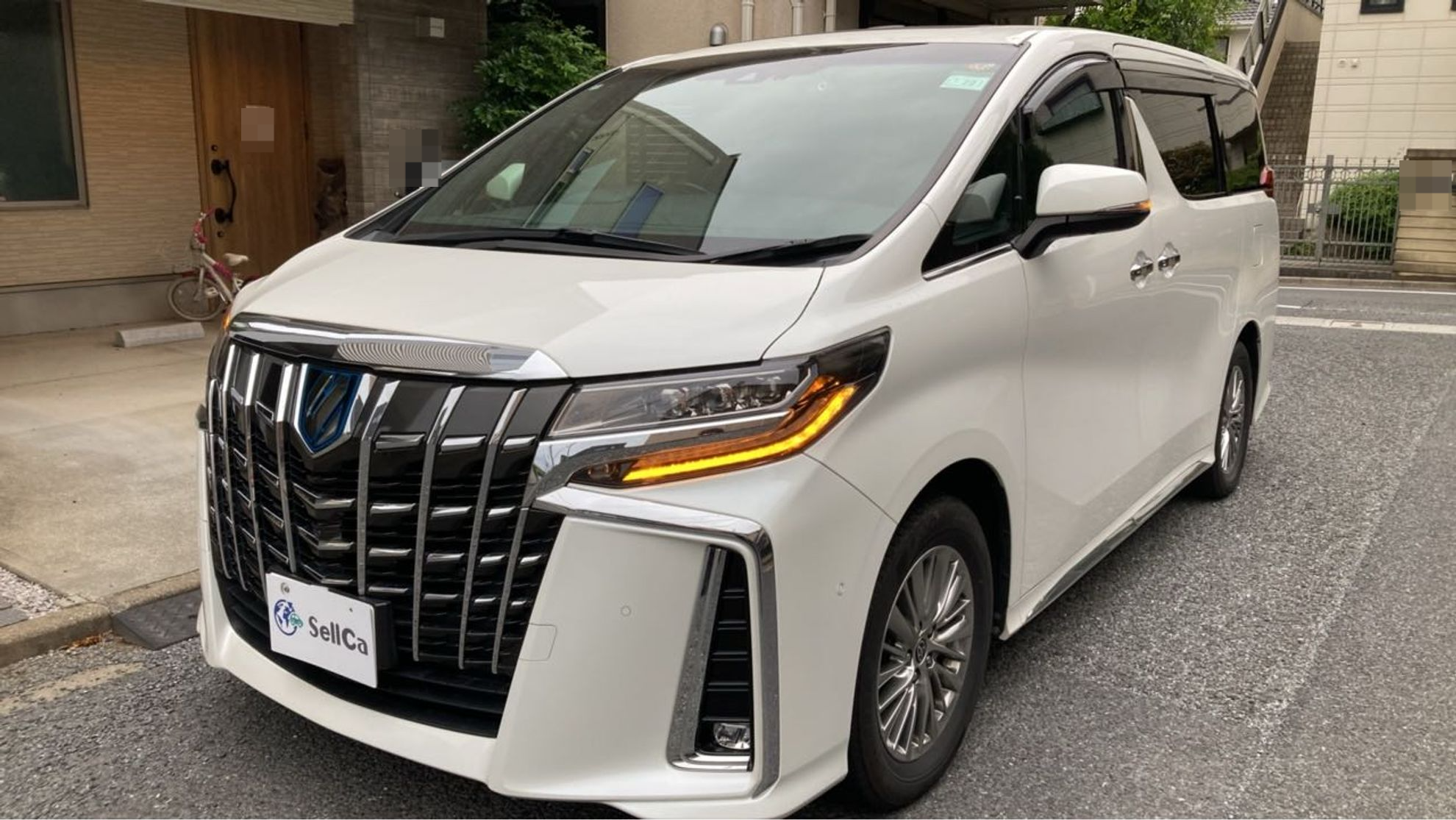 トヨタ アルファードハイブリッドの売買実績画像