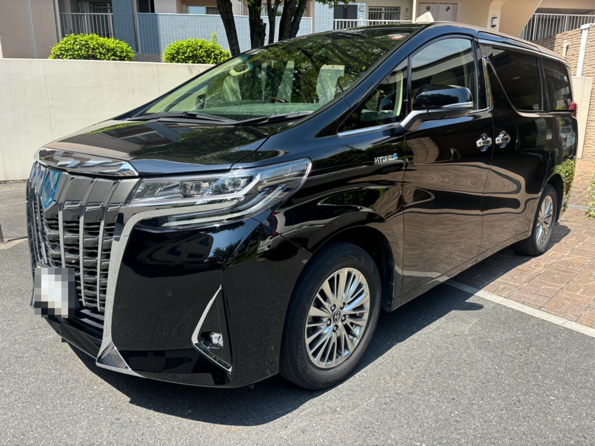 トヨタ アルファードハイブリッドの売買実績画像