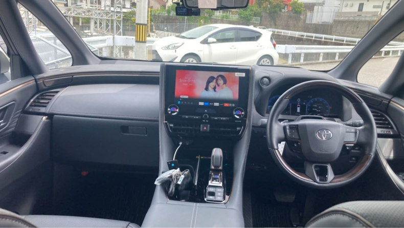 内装インパネ全体