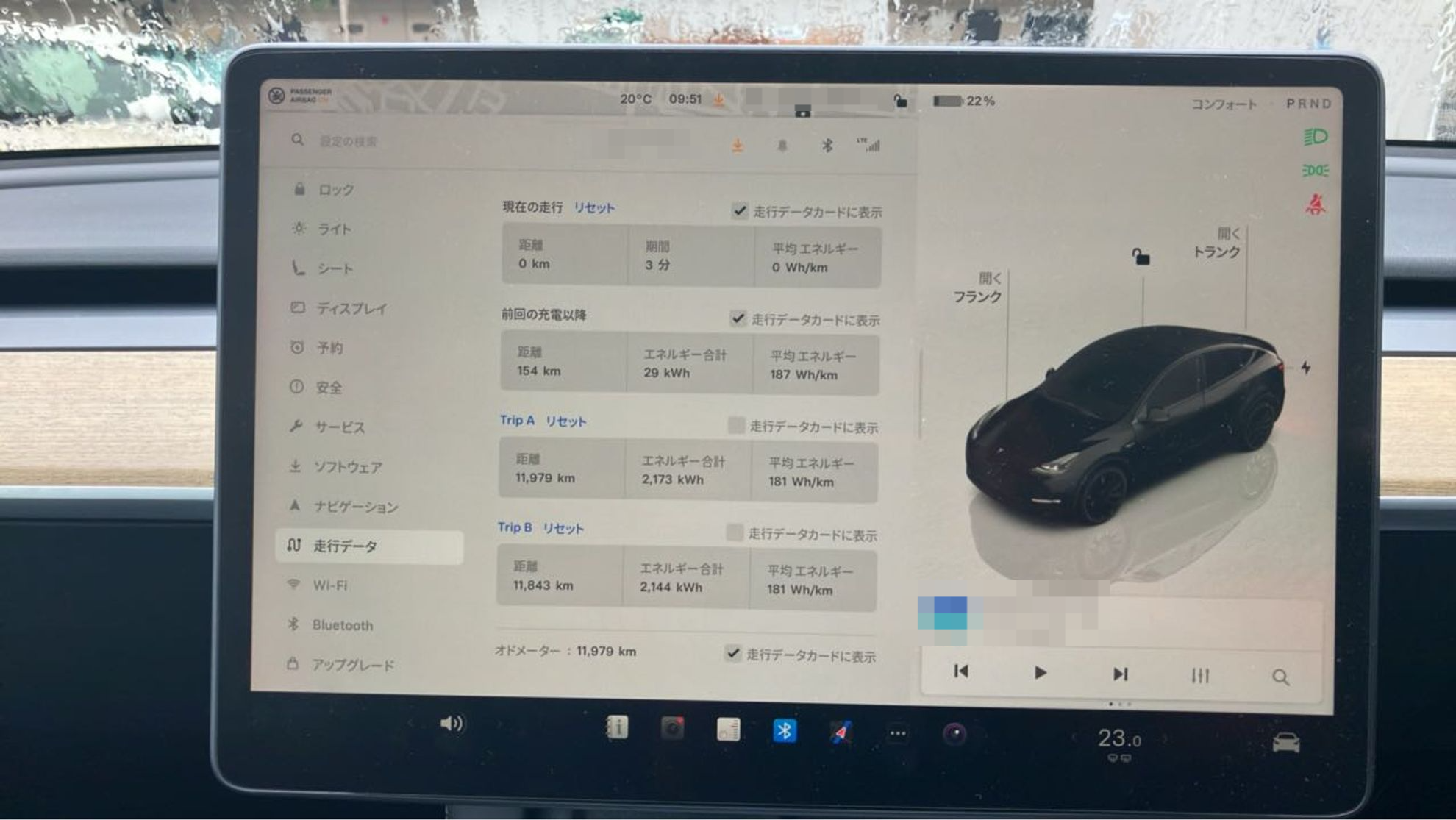 内装メーター